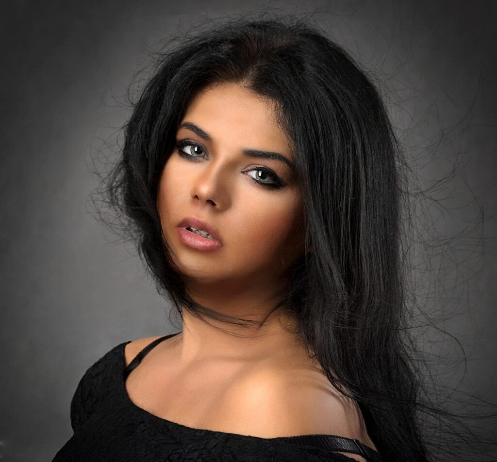 girl, portrait, woman, sensual, face, beauty, look, eyes, hair, people, black, caucasian, face, hair, people, people, people, people, people